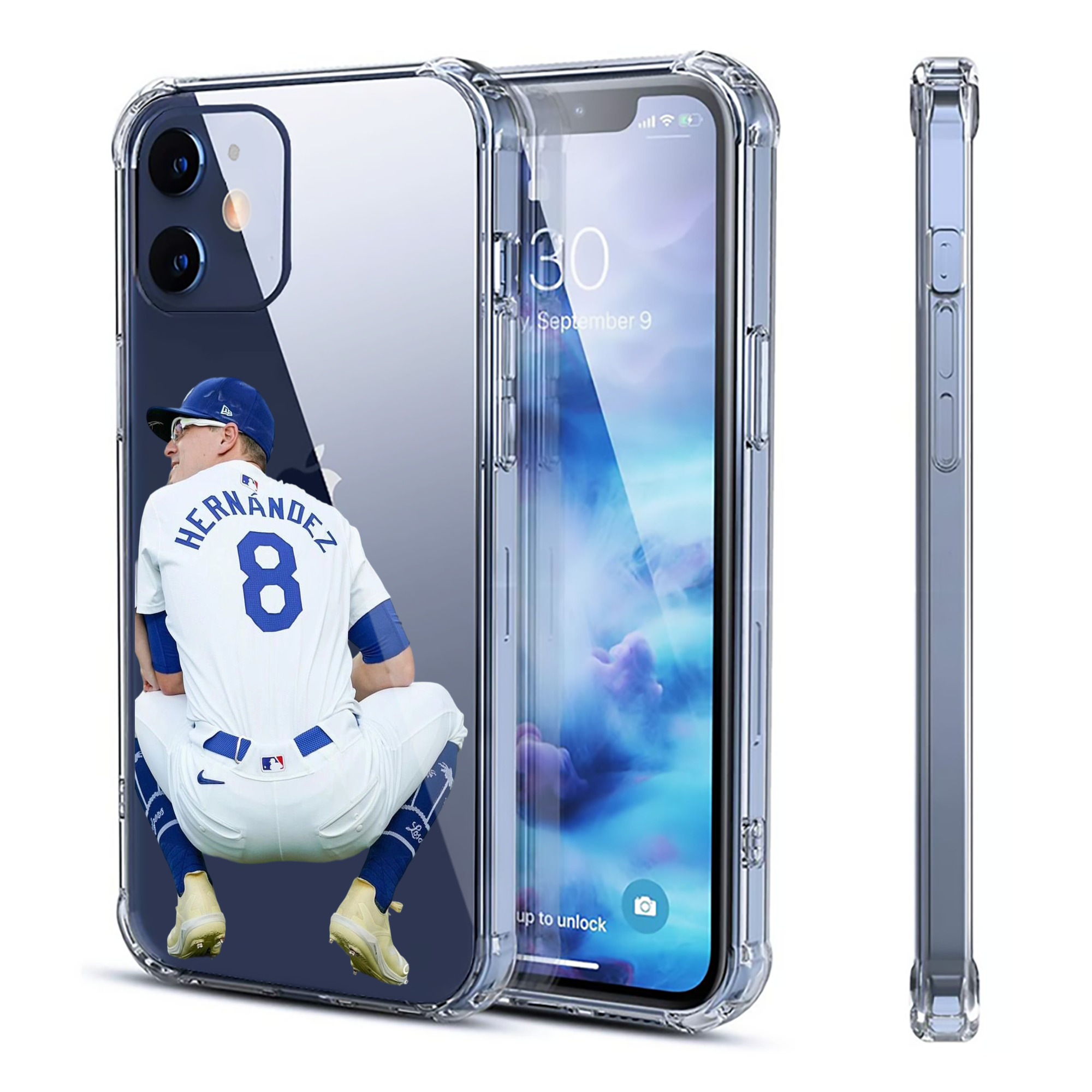  Clear IPhone 12 Case – Soft TPU With UV Print – Enhanced Drop Protection, Precise Fit, Anti-Fingerprint, Customizable Design, Scratch-Resistant, Yellow-Resistant